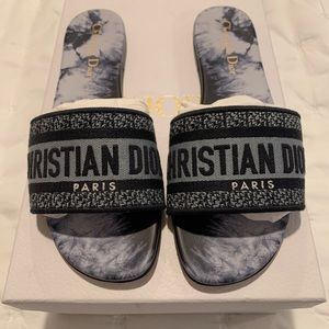 Dior Dway Slides - size 38